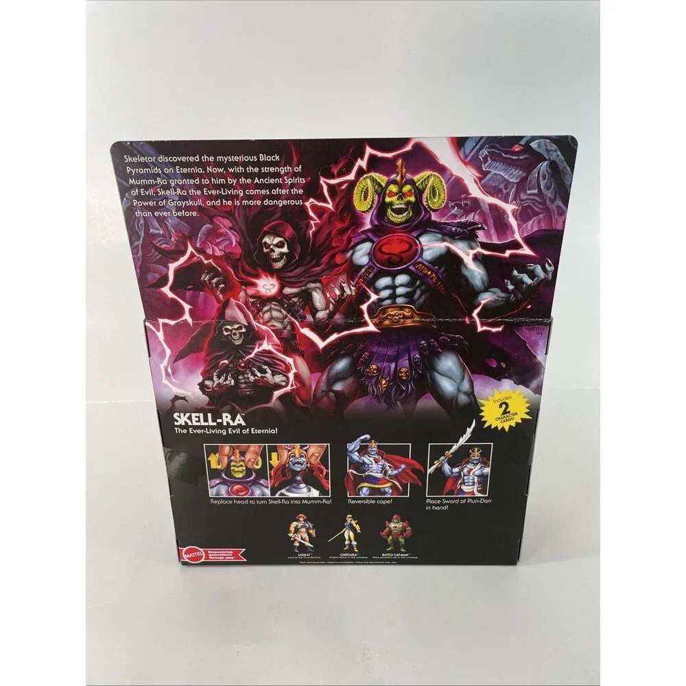 Mattel Masters Of The Universe X Thundercats Skell-Ra MOTU New Sealed Unpunched